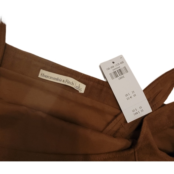 Abercrombie & Fitch Suede Crop Top - Picture 4 of 5